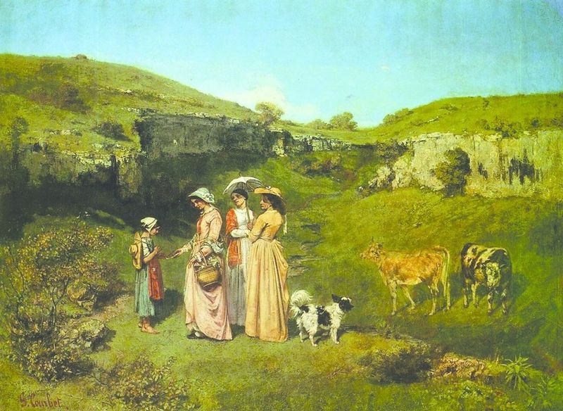 ചിത്രം:Vol7p798 Courbet-Gustave-The-Young-Ladies-of-the-Village.jpg